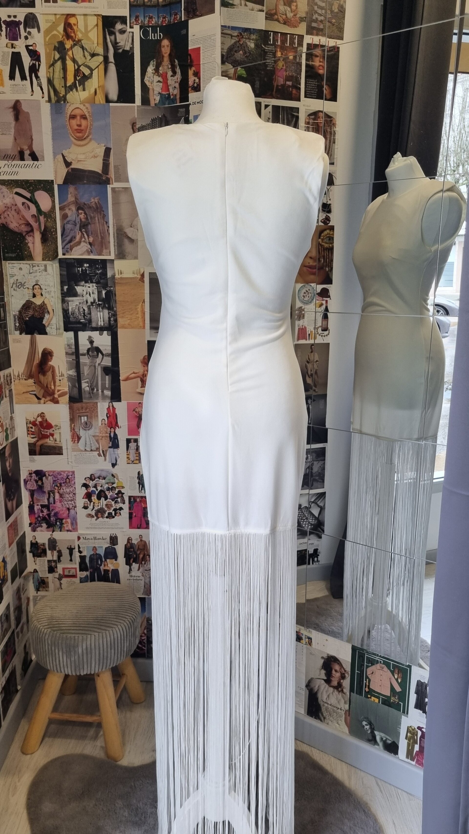 Vestido Flecos - 3