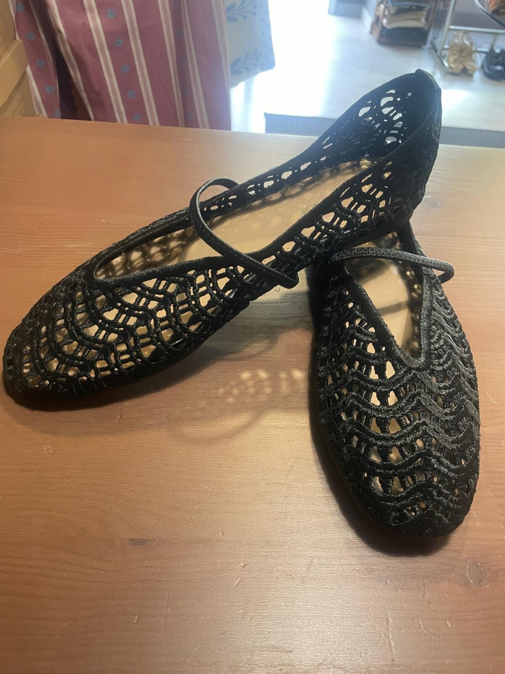 Bailarina encaje negra - 1