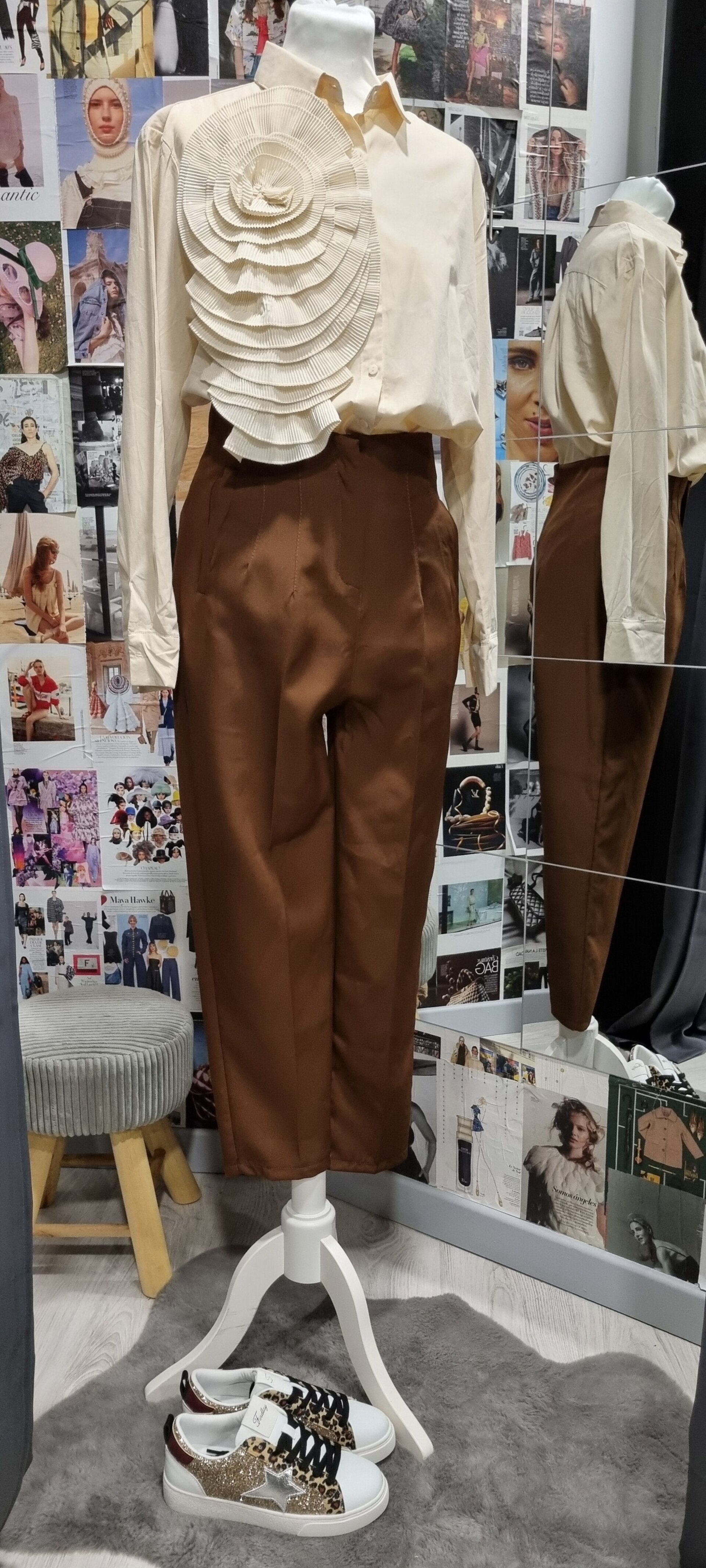 Pantalón chocolate - 5