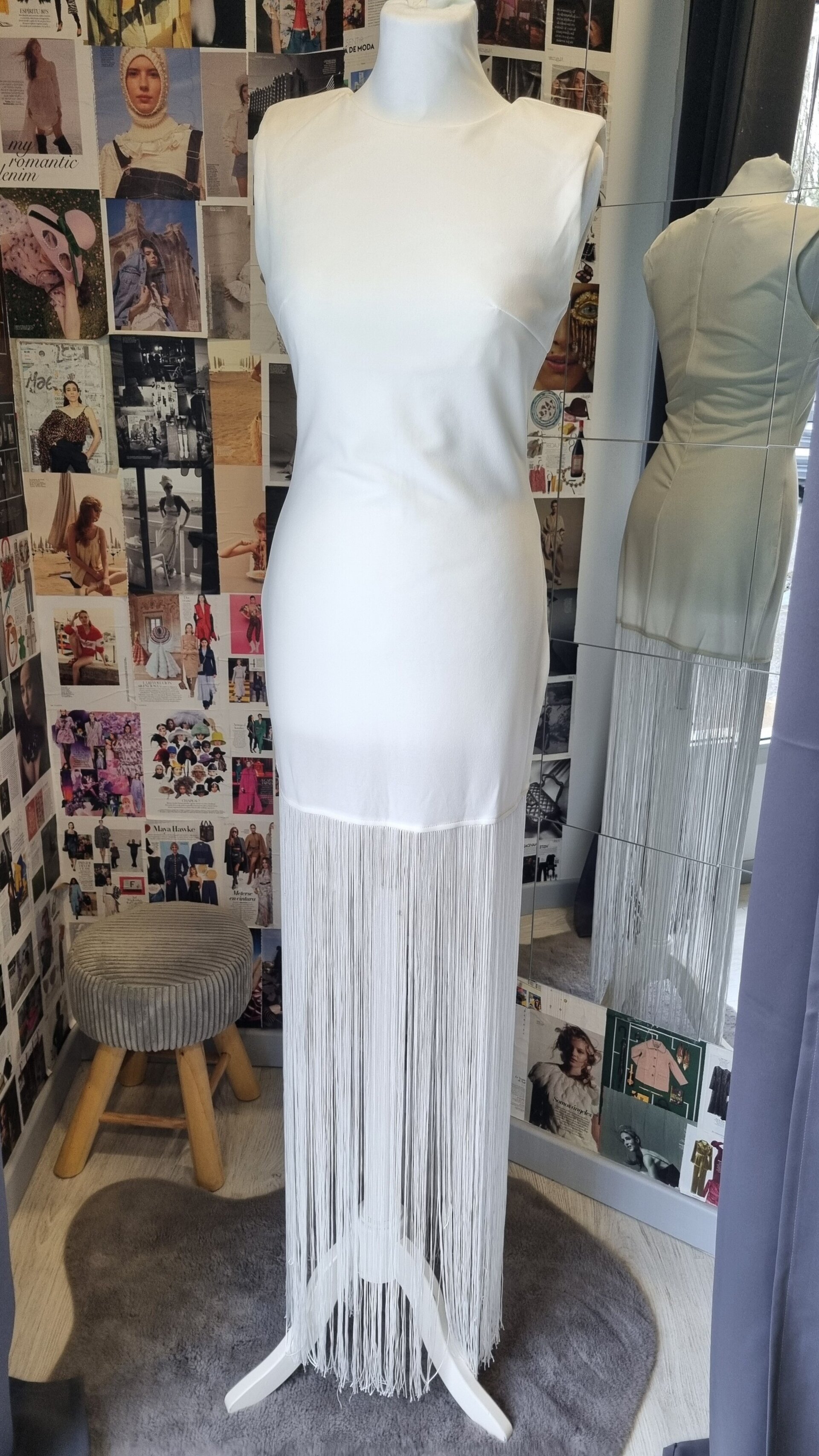 Vestido Flecos - 4