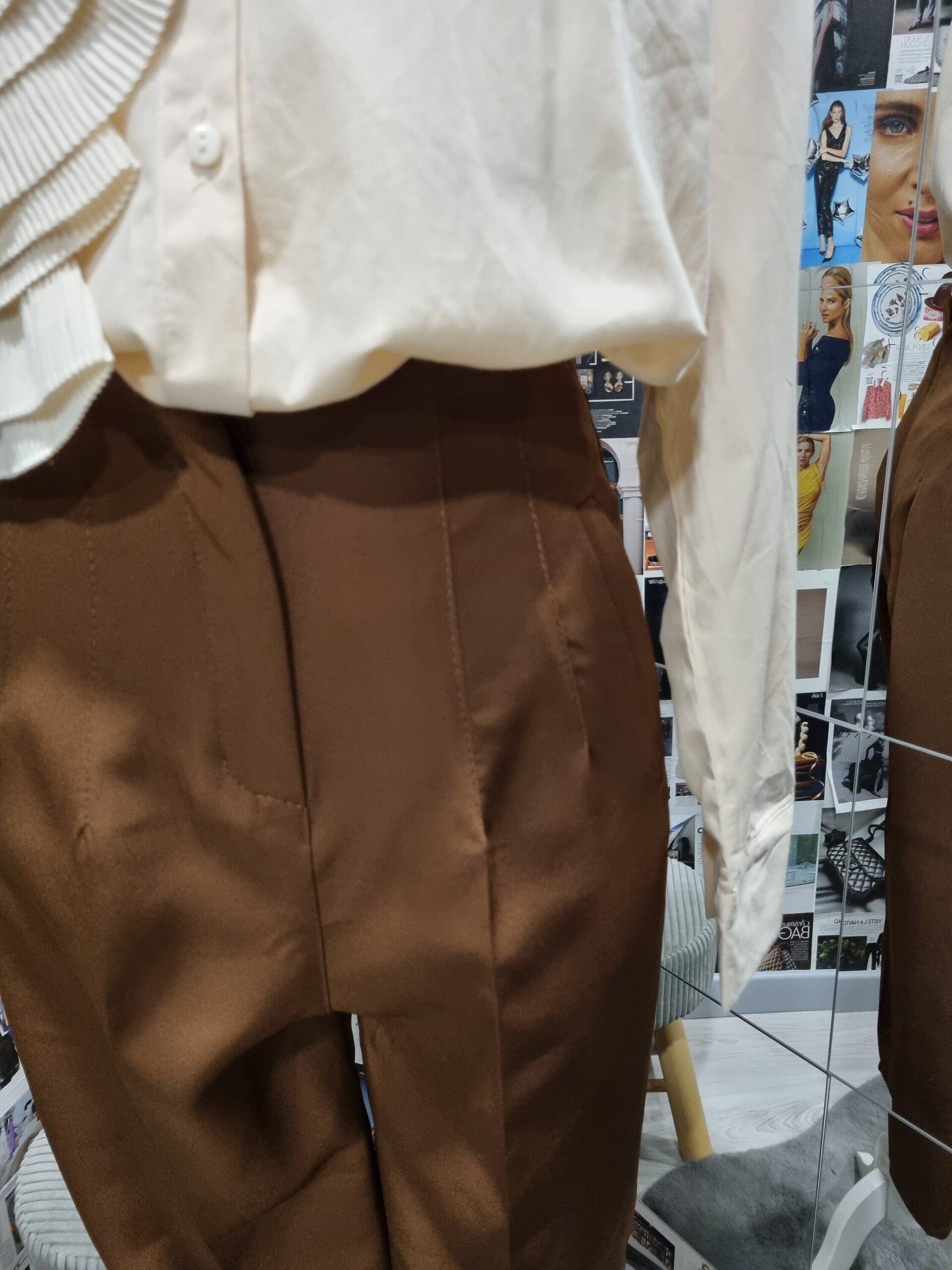 Pantalón chocolate - 4