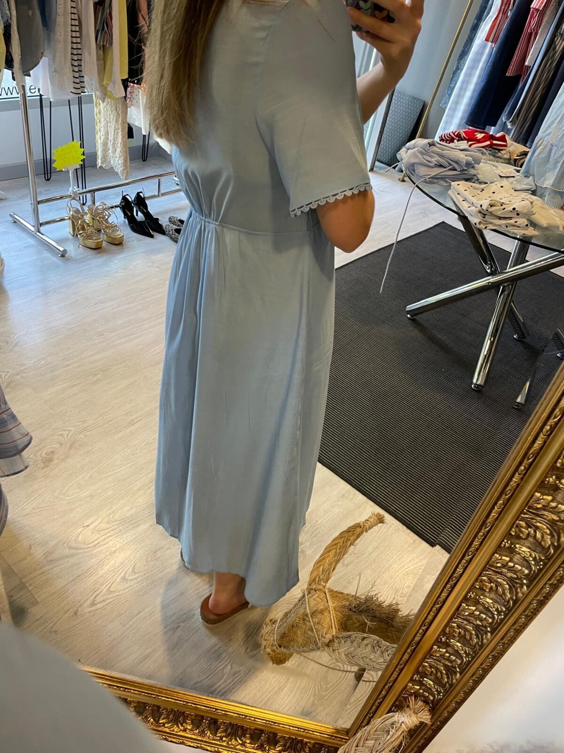 Vestido celeste - 4