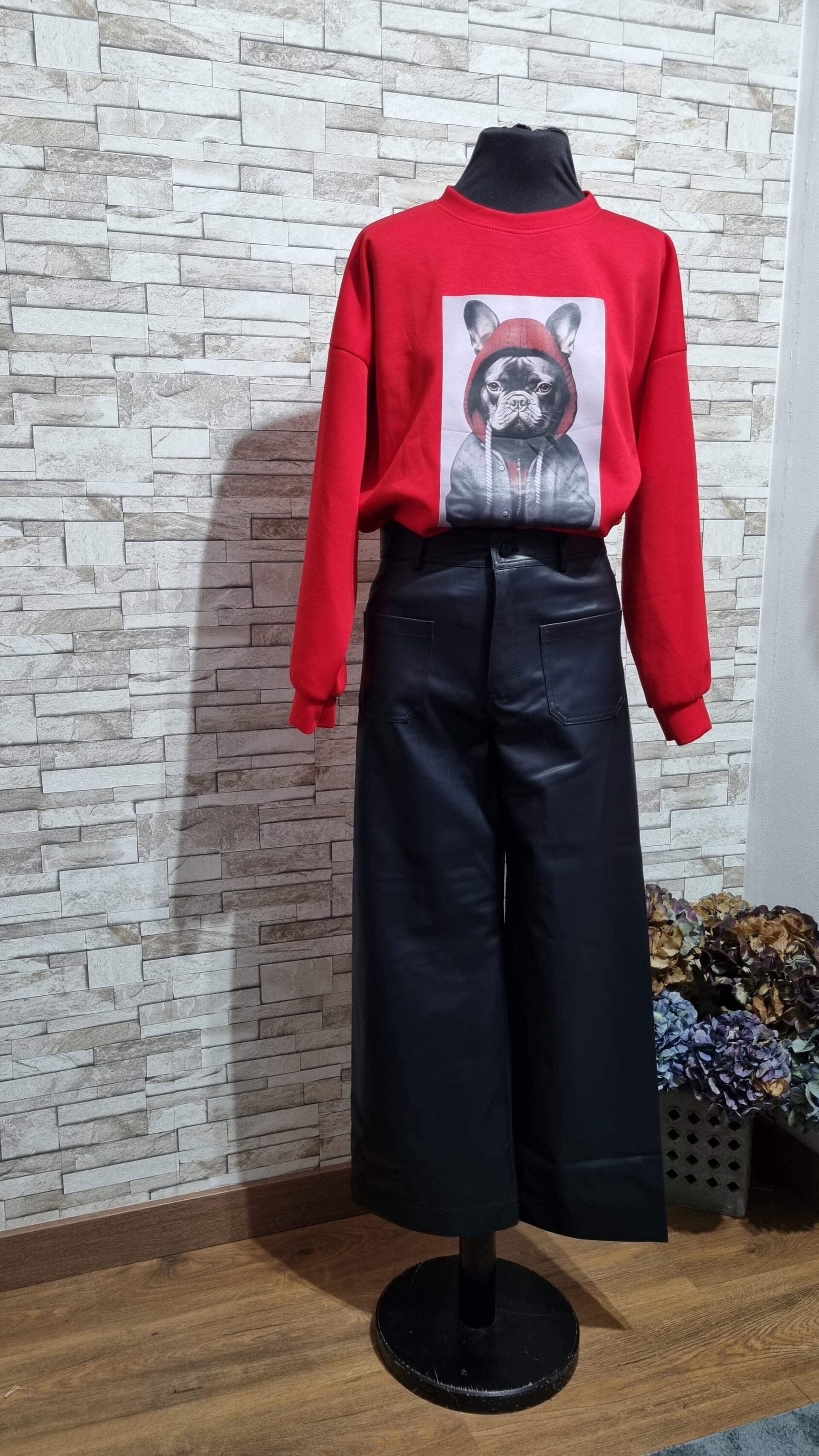 Pantalón polipiel - 4