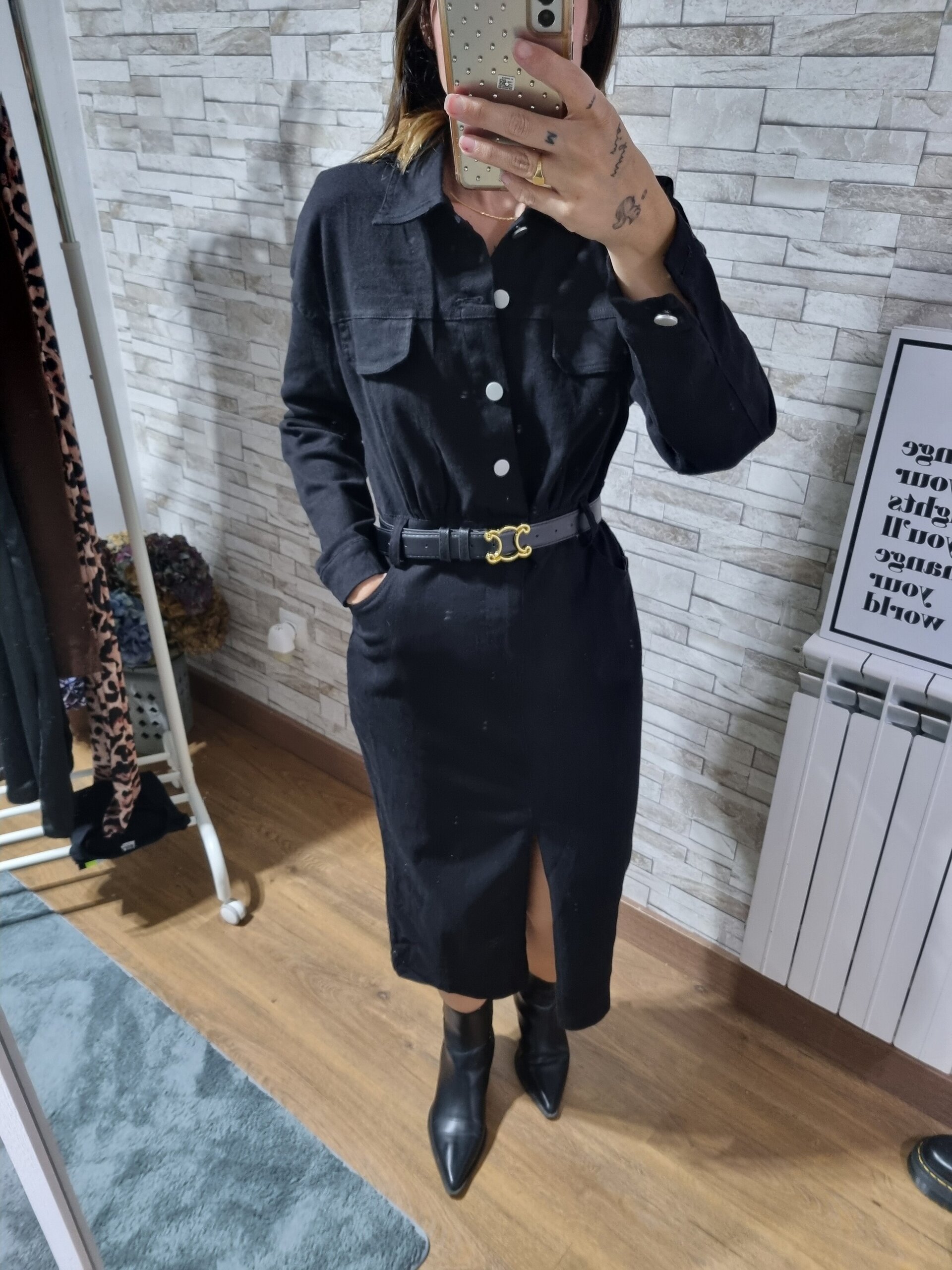 Vestido denim - 8