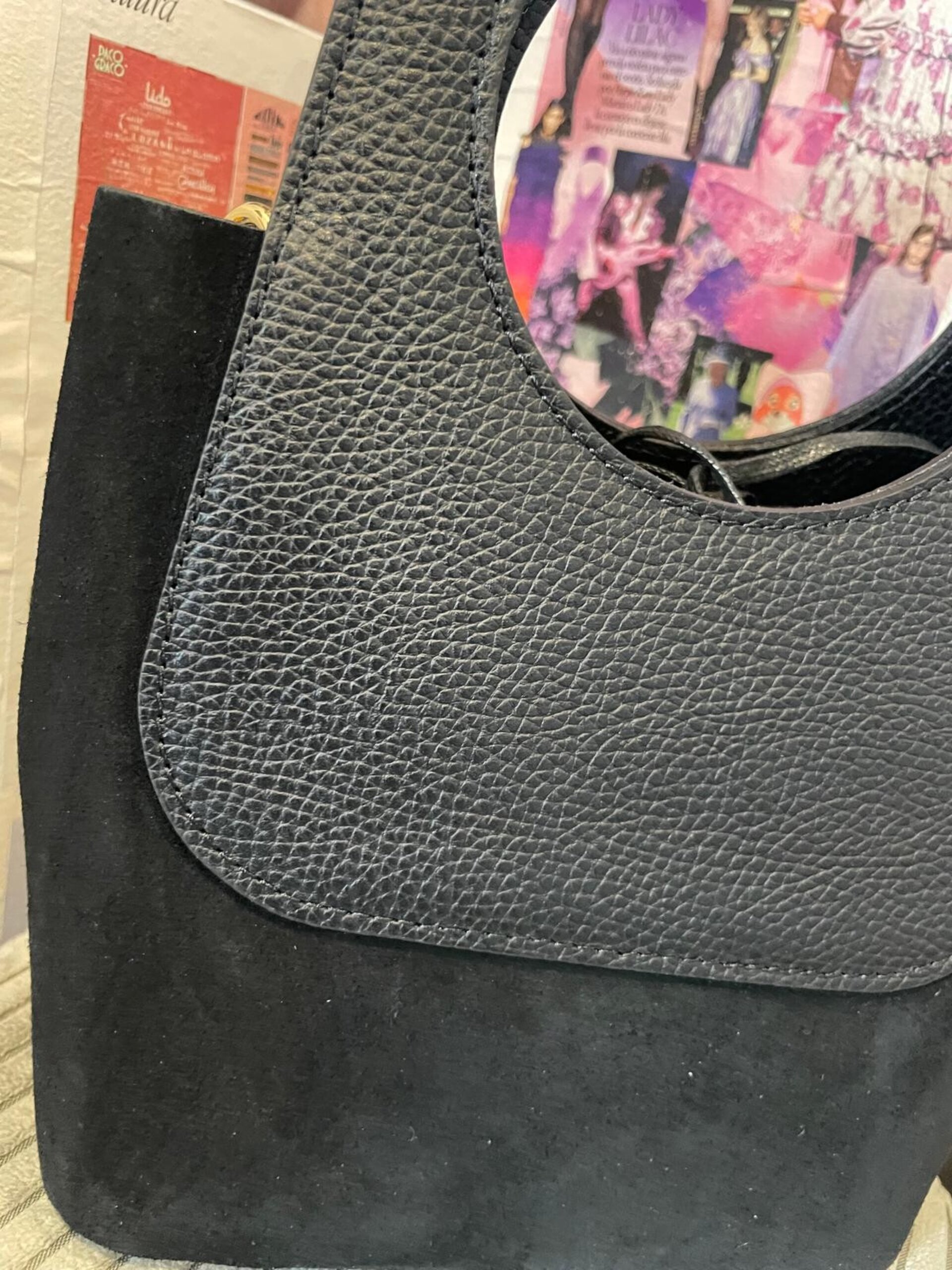 Bolso asa piel - 2