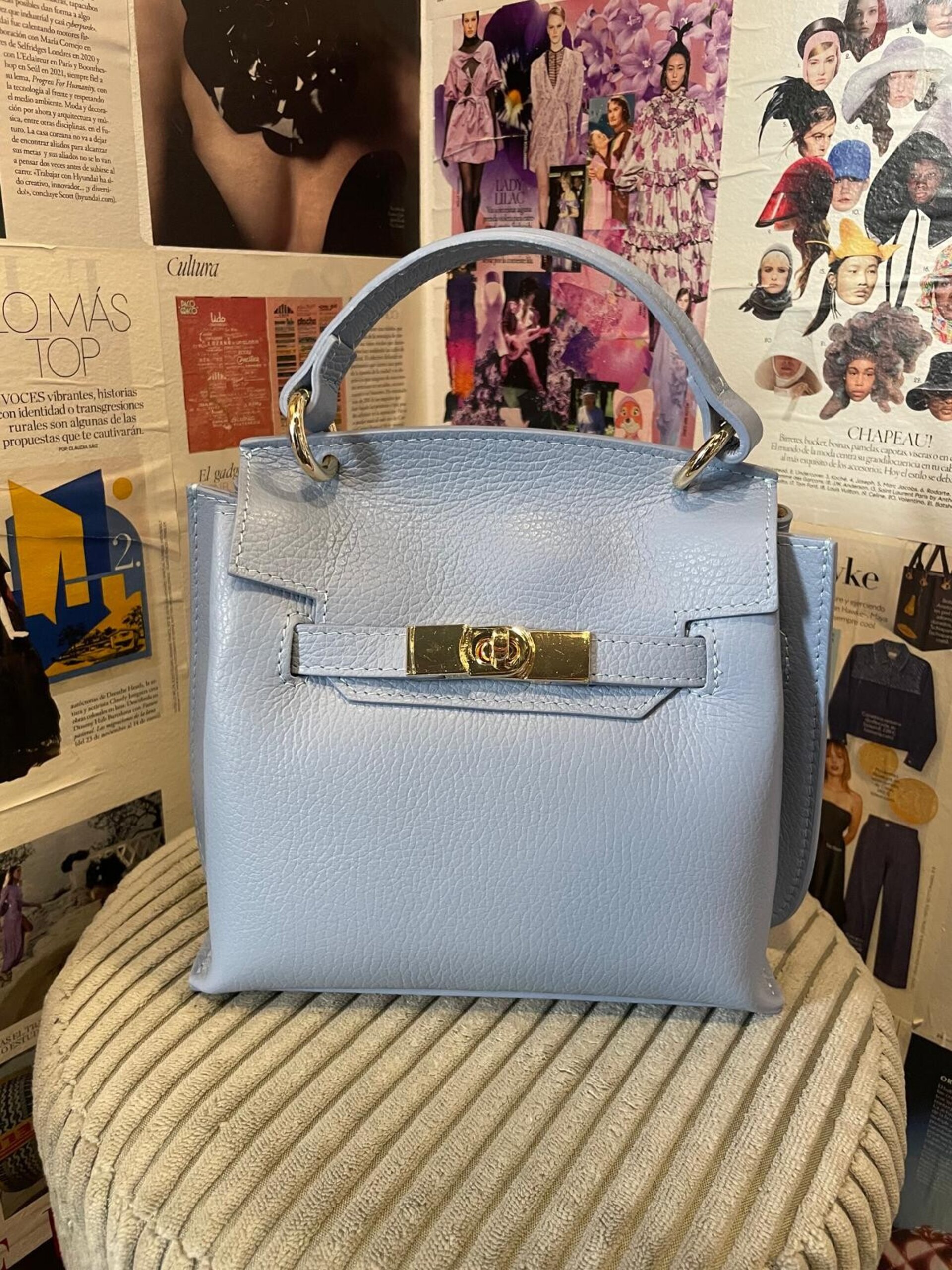 Bolso cuadrado piel - 2