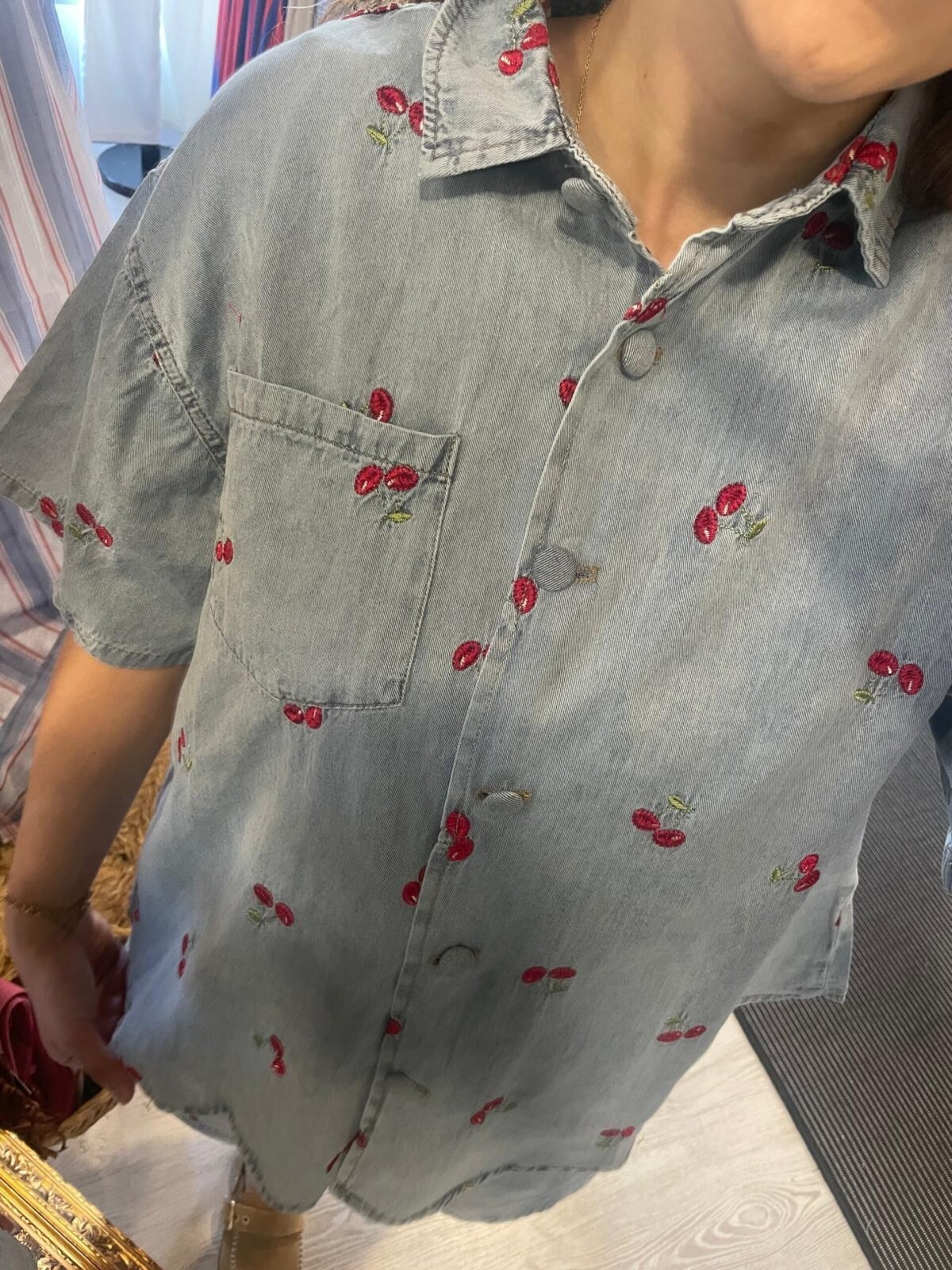 Camisa cerezas - 4