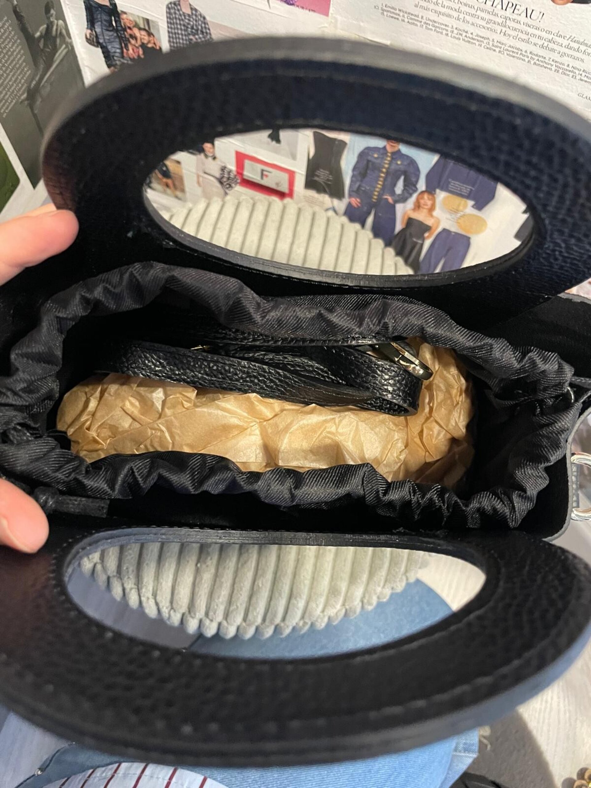 Bolso asa piel - 3