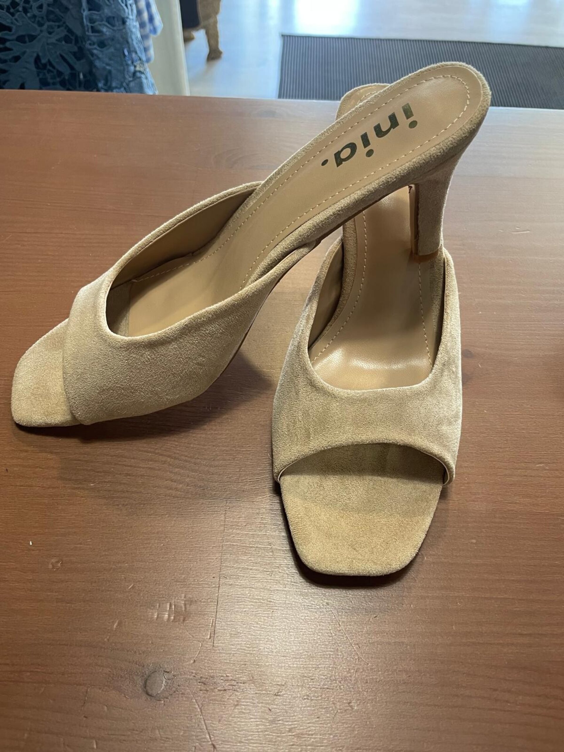 Zapatos antelina - 1