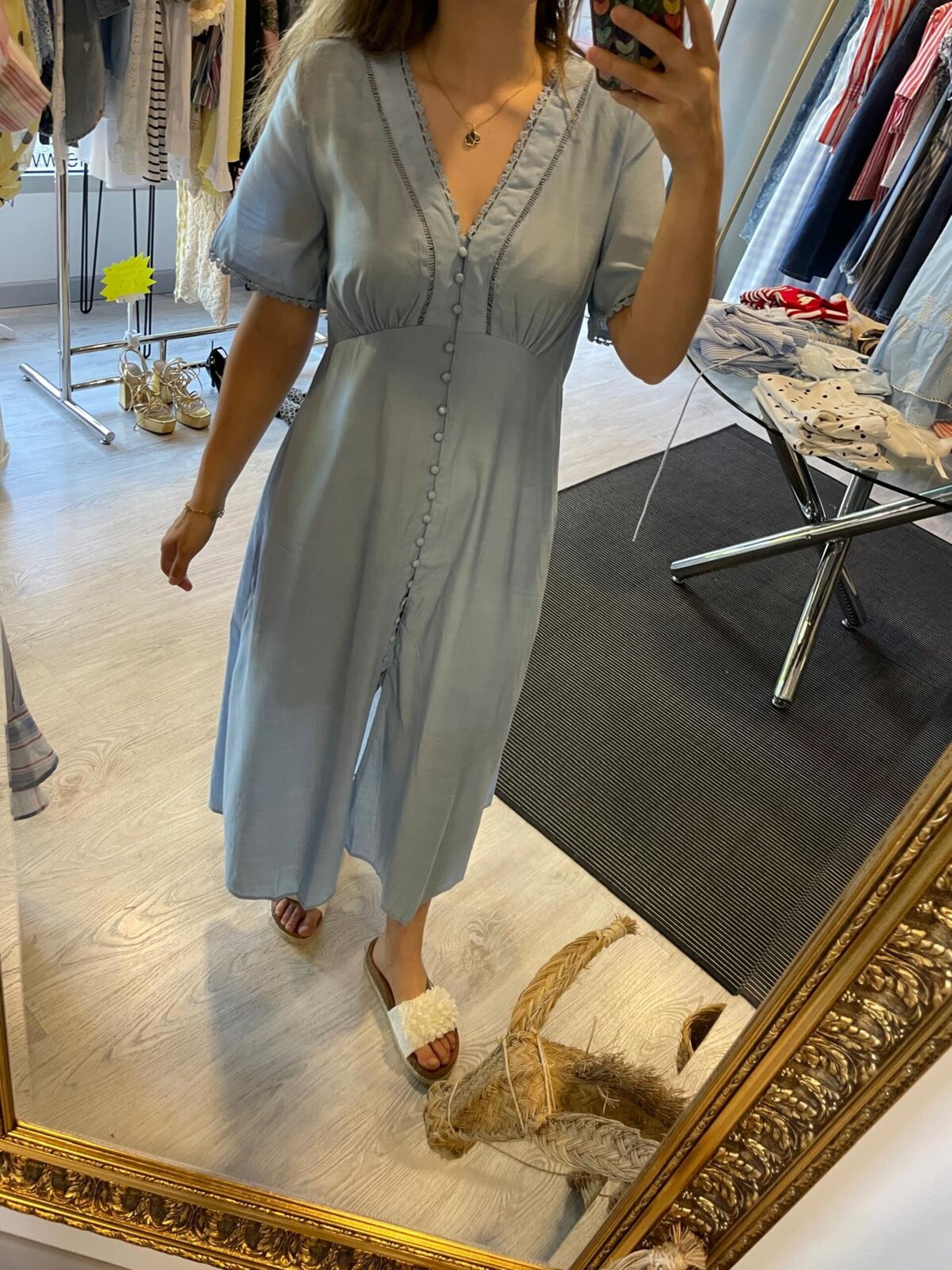 Vestido celeste - 3