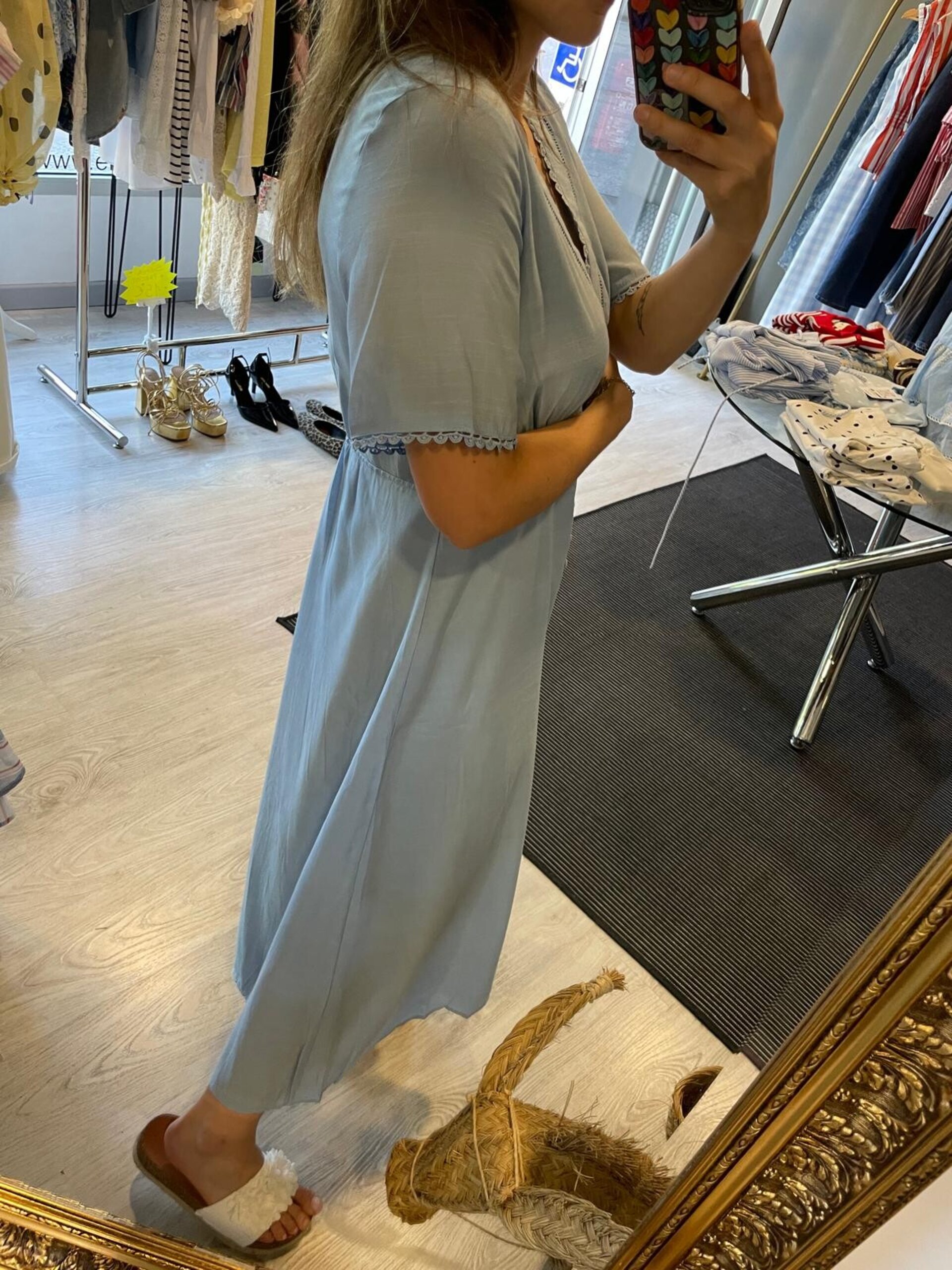 Vestido celeste - 2