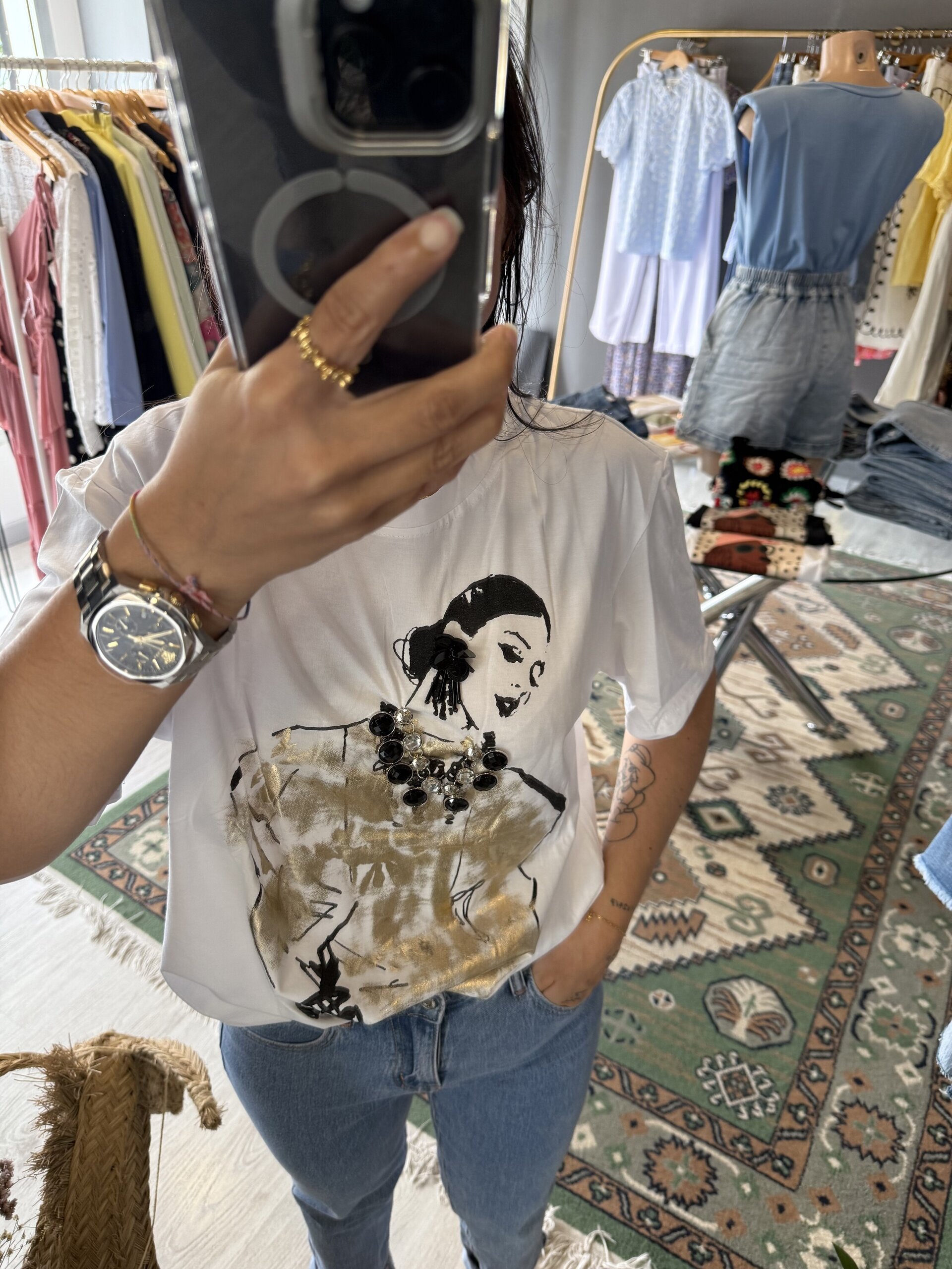 Camiseta Girl Collar - 1